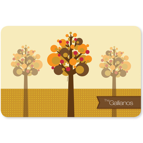 Fall Trees Holiday Placemat