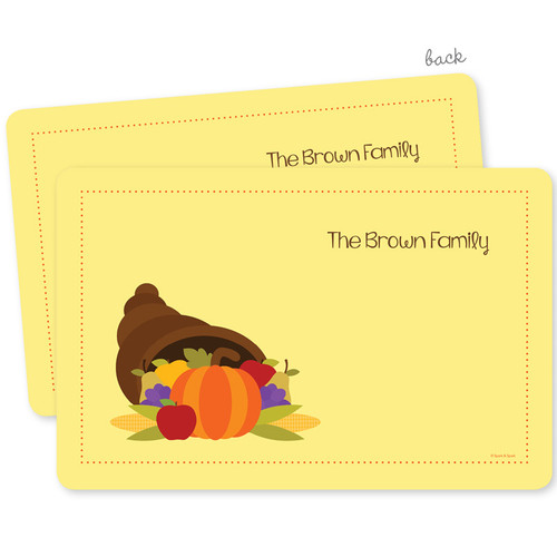 Here Comes Fall Holiday Placemat
