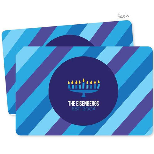 Bright Hanukkah Holiday Placemat