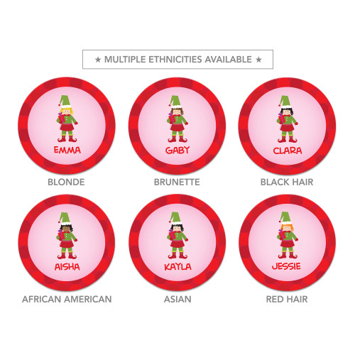 Cute Elf Girl Kids Placemat