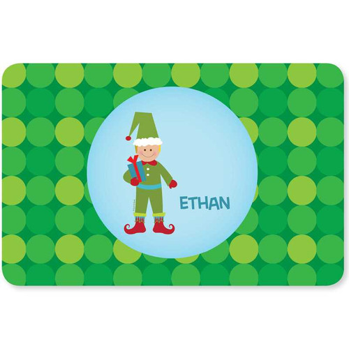 Cute Elf Boy Kids Placemat