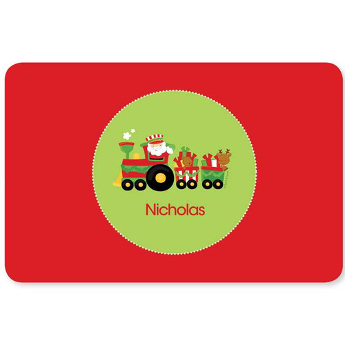 My Cute Xmas Train Kids Placemat