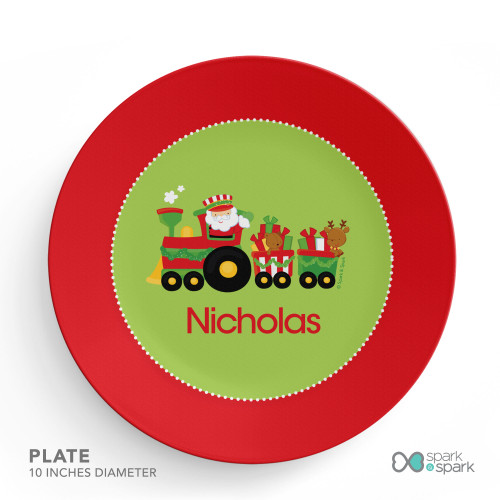 My Cute Xmas Train Kids Placemat