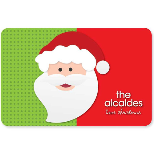Mr. Santa Claus Holiday Placemat