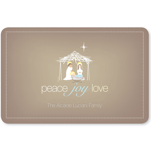 Wishful Nativity Holiday Placemat