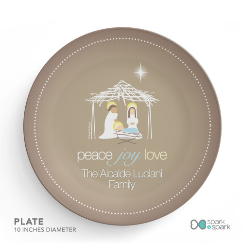 Wishful Nativity Holiday Placemat
