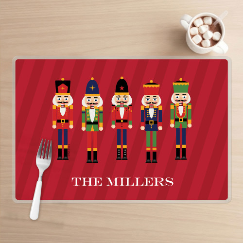 The Traditional Nutcracker Holiday Placemat