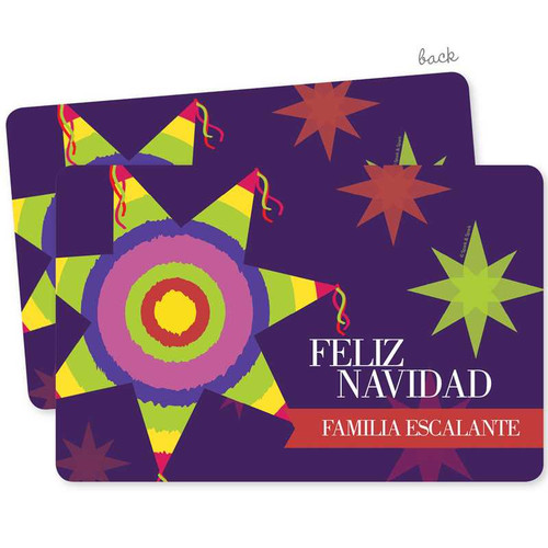 A Coloful Piñata Holiday Placemat