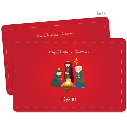 The Three Kings Tradition Holiday Placemat