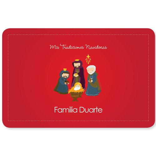 La Tradicion de los Reyes Magos Holiday Placemat