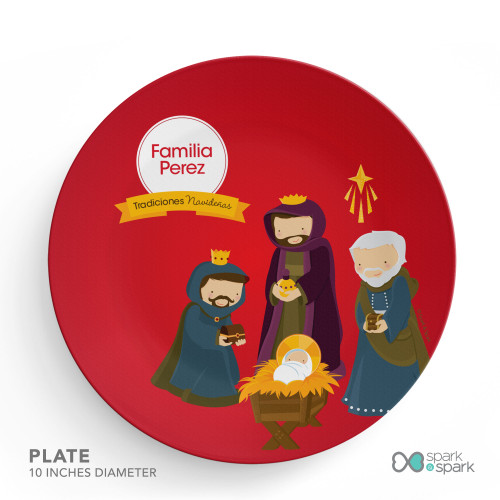 La Tradicion de los Reyes Magos Holiday Placemat