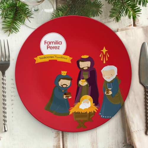 La Tradicion de los Reyes Magos Holiday Placemat