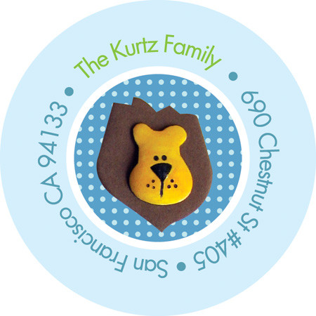 Baby Address Labels Baby Circus