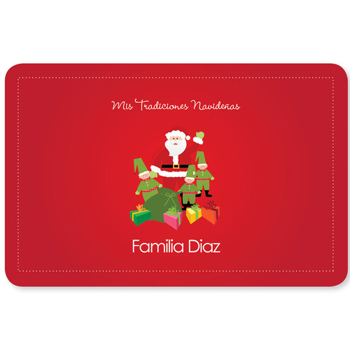 La Tradicion de Santa Holiday Placemat