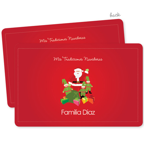 La Tradicion de Santa Holiday Placemat