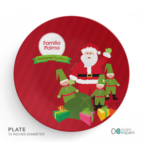 La Tradicion de Santa Holiday Placemat