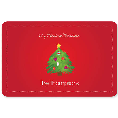 The Christmas Tree Tradition Holiday Placemat
