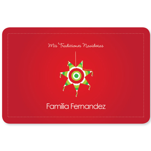 La Tradicion de la Piata Holiday Placemat