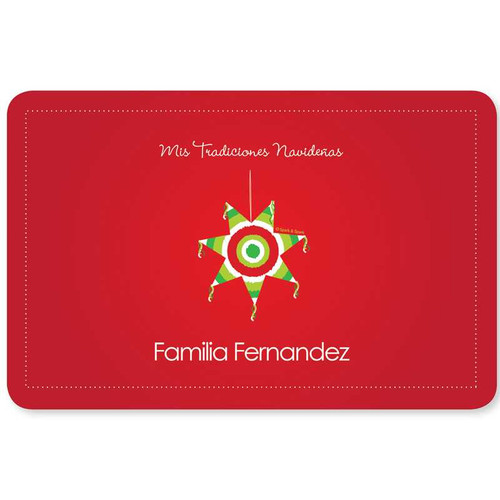 La Tradicion de la Piata Holiday Placemat