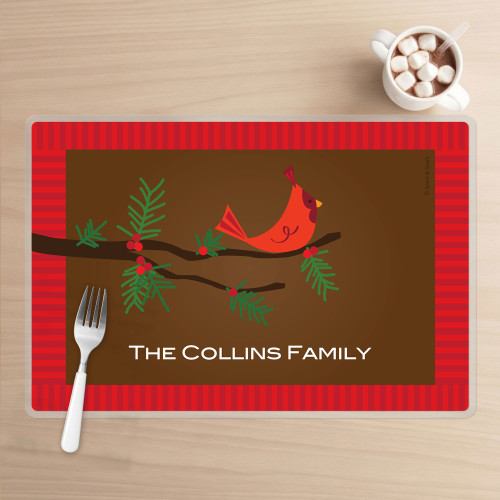 Christmas Branches Holiday Placemat