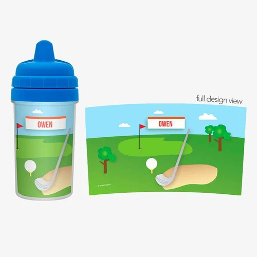 Cute Golf Sippy Cup for Milk