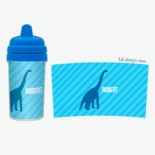 Dino and Me Blue Sippy Cup For 1 Year Old