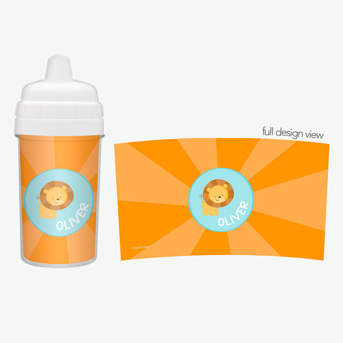 Cute Baby Lion Sippy Cup for 1 Year Old