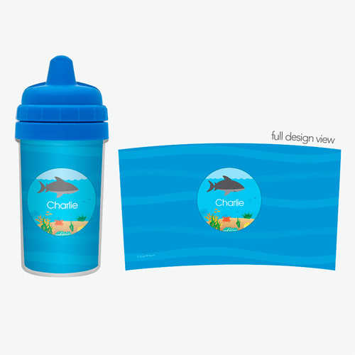 Best Sippy Cup for Milk with Shark Theme