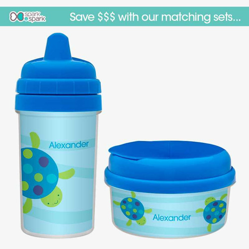 Swimming Blue Turtle Transition Sippy Cup