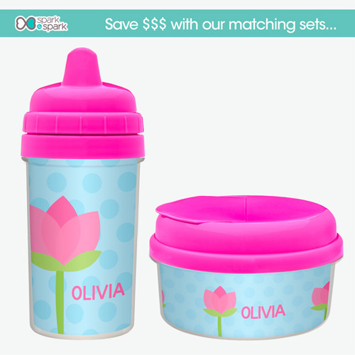 Cute Tulip Sippy Cup