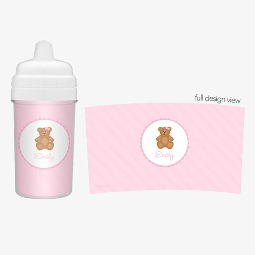 A Sweet Teddy Bear Spill Proof Sippy Cup