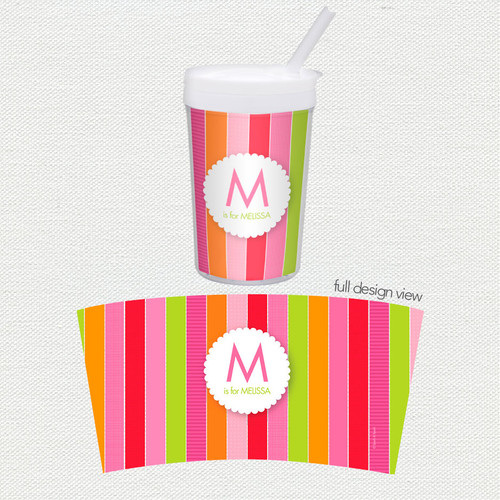 Bold & Fun Stripes Toddler Cup
