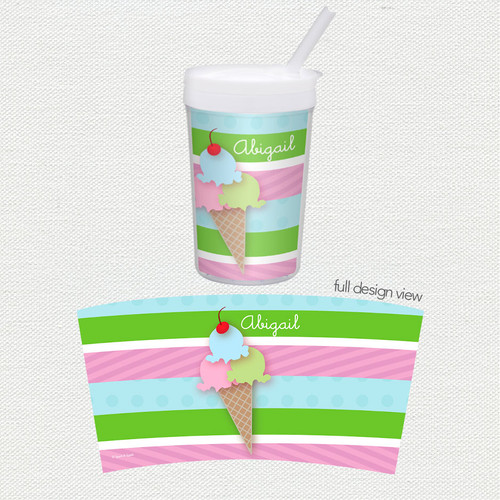 Yummy Ice Cream Toddler Cup