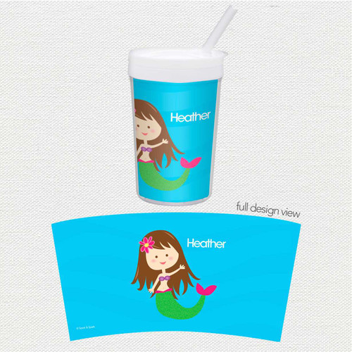 Cute Mermaid Toddler Cup