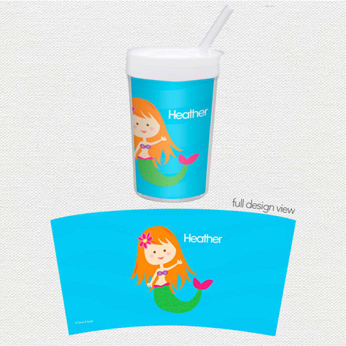 Cute Mermaid Toddler Cup