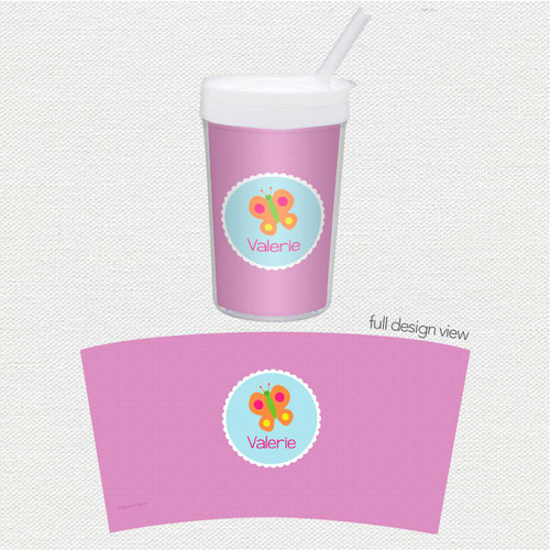 Sweet Butterfly Toddler Cup