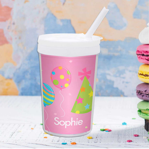 Sweet Bday Girl Personalized Kids Cups
