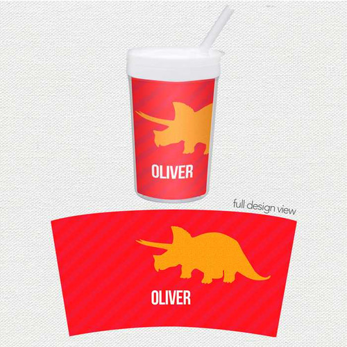 Dino and Me Red Toddler Cup