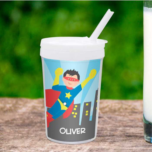 A Cool Superhero Toddler Cup