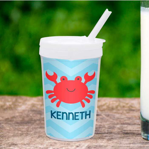 Happy Crab Toddler Cup