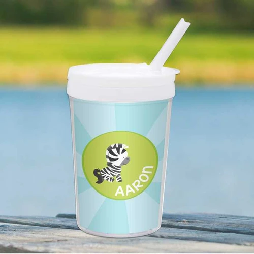 Cute Baby Zebra Toddler Cup