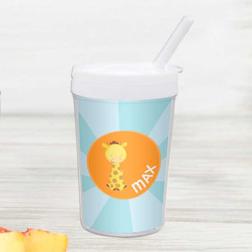 Cute Baby Giraffe Toddler Cup