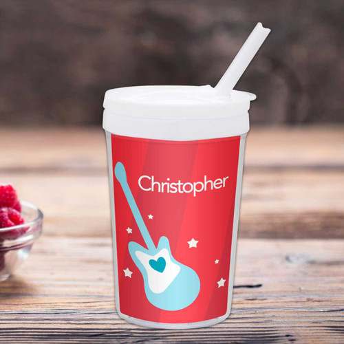 Rock My World Personalized Kids Cups