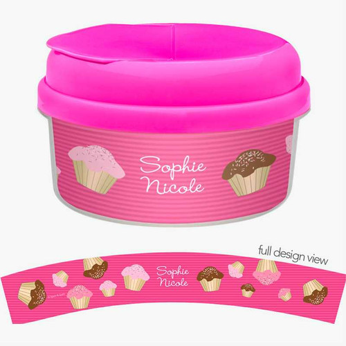 Sweet Cupcakes Toddler Snackbowls