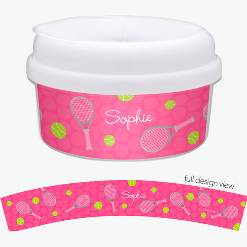 Tennis Fan Toddler Snackbowls