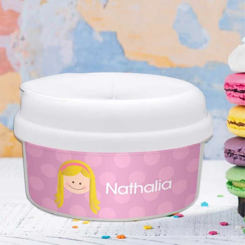 Just Like Me Girl Lavender Snack Bowls For Kids
