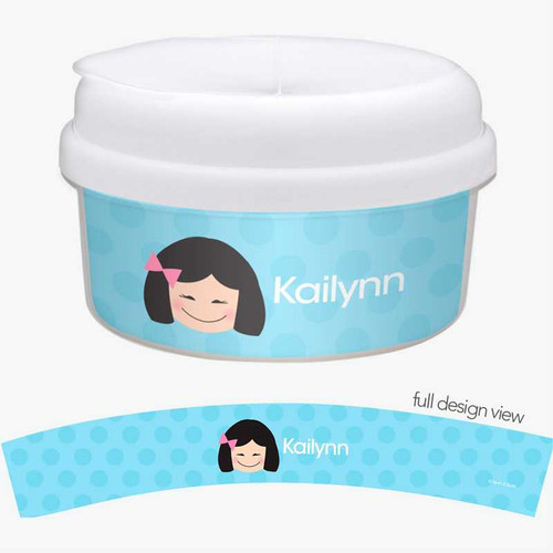 Just Like Me Girl Lite Blue Snack Bowls Gifts