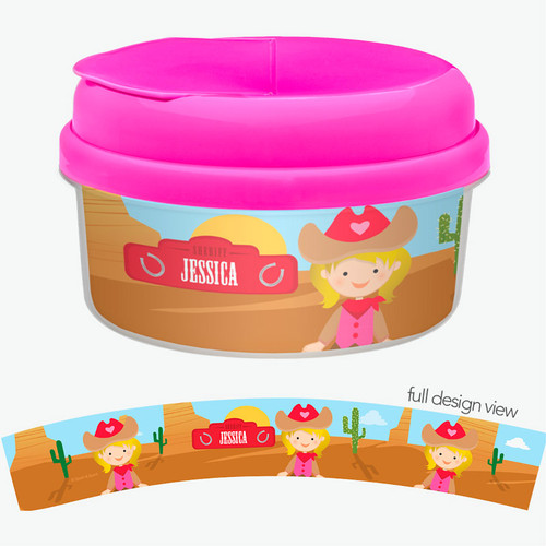 Cowgirl Snack Bowl