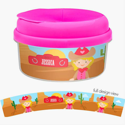 Cowgirl Snack Bowl