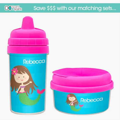 Cute Mermaid Snack Bowl